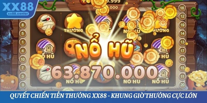 Quyết Chiến Tiền Thưởng XX88 - Khung Giờ Thưởng Cực Lớn
